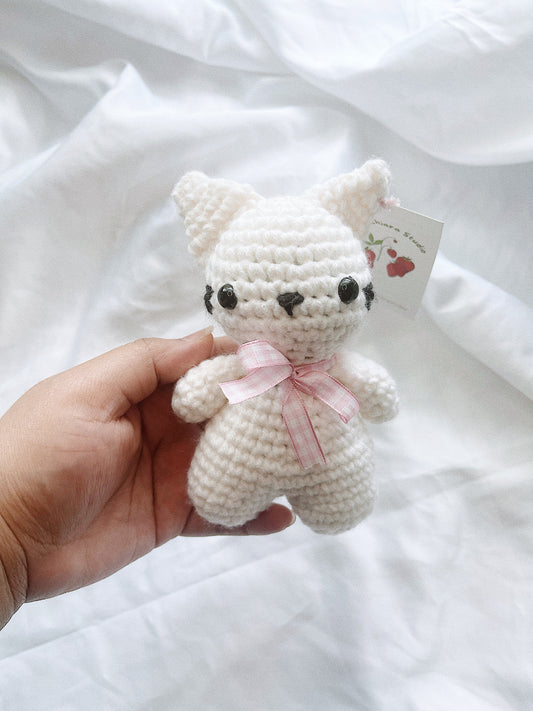 Mini Cat Crochet Plush