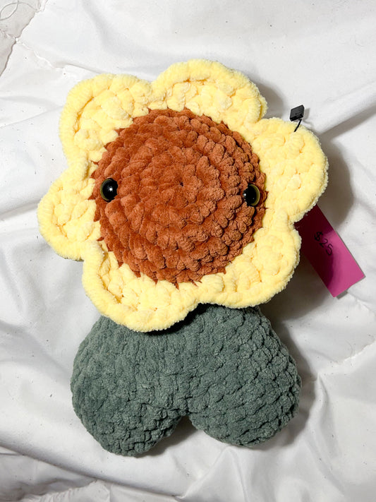 Sunflower Friend Crochet Plushie