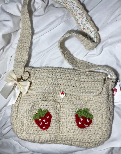 Strawberry Messenger Bag *Preorder*