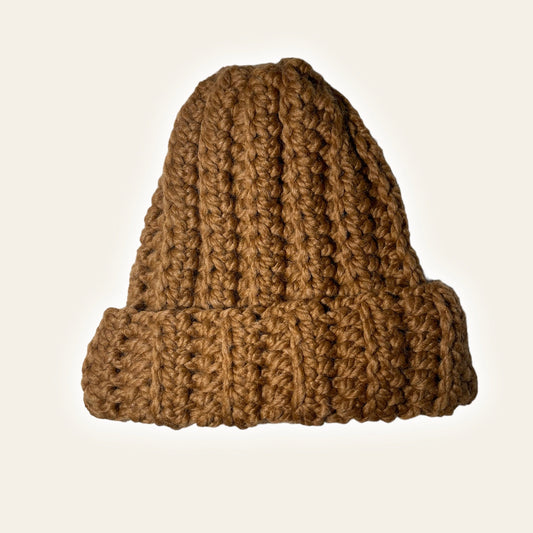 Crochet Chunky Wool Beanie