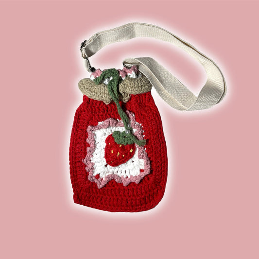 Strawberry Jam Crochet Bag *Preorder*